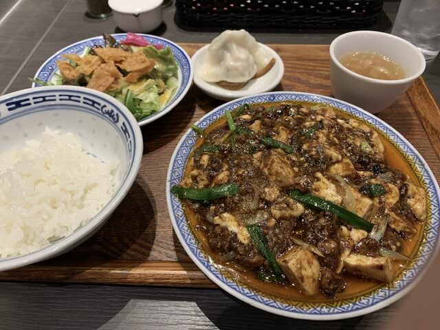 サワダ飯店の麻婆豆腐