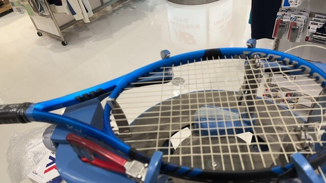 ダンロップのFX500(2023年モデル)に合うテニスのガットは X-ONE BIPHASE