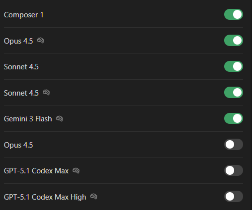 モデルの切り替え - Cursor Proで「急な利用制限」!Opus 4.5の使いすぎに注意?追加課金なしで開発を再開する全手順