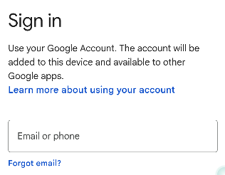「ライセンステスター」として Google Play Console に登録済みの Gmail アカウントでログインします。 【実機不要】Android Studioエミュレータで課金テストをする全手順